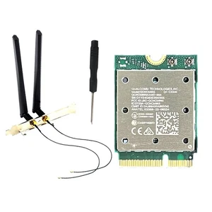 2X(WiFi7 QCNCM865  2.4Gbps Bluetooth 5.4  Wi-Fi für Win11 A1F2)3667 - Bild 1 von 6