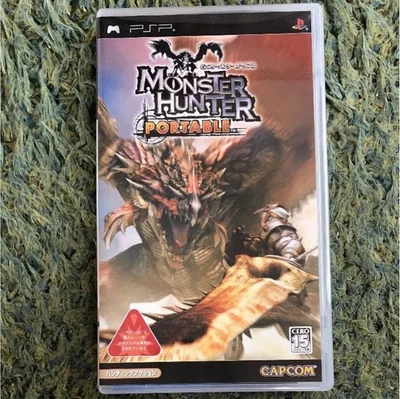 Monster Hunter Portable Sony PlayStation PSP Used Tested Japanese ver - Image 1 of 2