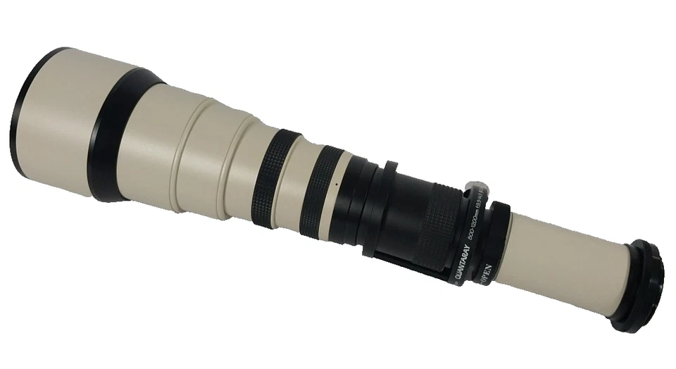 Quantaray 800-1200 mm Telephoto Zoom Lens - Image 1 of 4