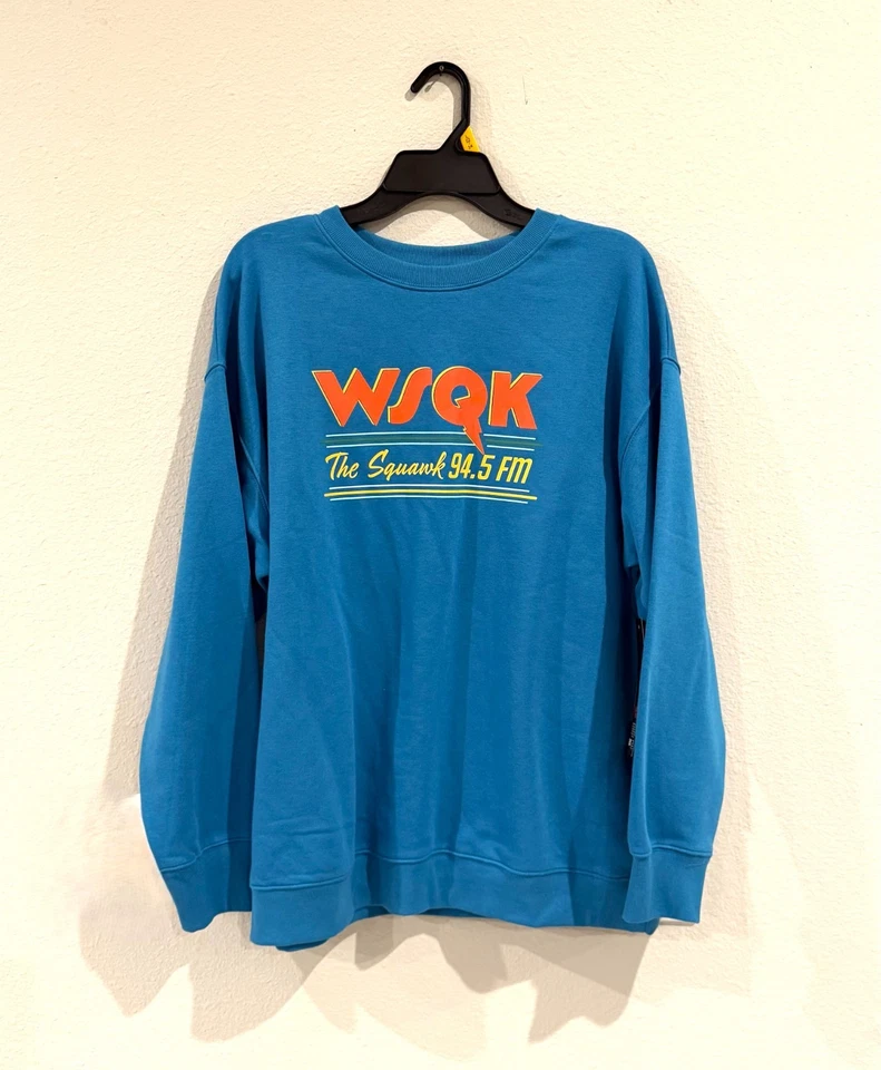 Netflix Stranger Things Mujer WSQK "The Squawk" Gráfico Cuello Redondo (Grande) - Nuevo con Etiquetas Foto 1 de 4