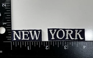 Polo Ralph Lauren Custom Embroidered New York Sew On Patch Set - Picture 1 of 4