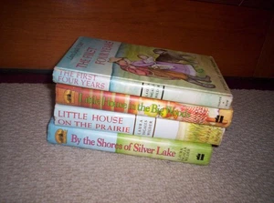 LOT of 4 LITTLE HOUSE Books HCs by Laura Ingalls Wilder-THE FIRST FOUR YEARS - Imagen 1 de 2