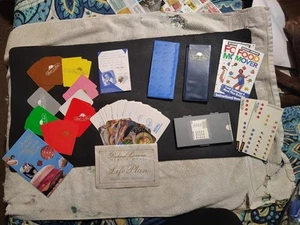 Vintage Richard Simmons ANGEBOT EIN SPEISEPLAN-SET Karten, PIN, - Bild 1 von 1