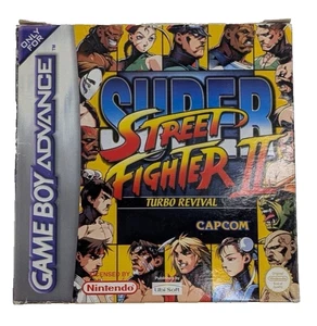 Super Street Fighter II Turbo Revival Nintendo Gameboy Advanced Game Boxed Compe - Picture 1 of 11