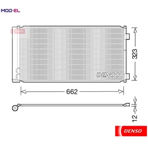 CONDENSER AIR CONDITIONING DCN05103 FOR MINI COUNTRYMAN/COOPER PACEMAN/HATCH - Picture 1 of 12