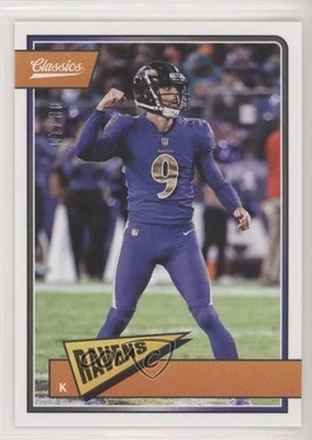 2018 Panini Classics No Name /10 Justin Tucker #10 - Image 1 of 2