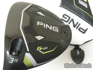 PING G430 Max Fairway 15°  3 Wood Mitsubishi Tensei AV Orange 75 X +HC LEFT MINT - Picture 1 of 7