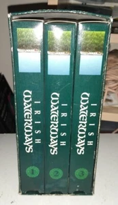 IRISH WATERWAYS 3 Volume VHS Set very good shape see pics. free ship - Foto 1 di 6