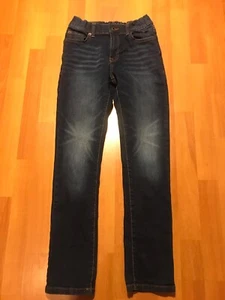 LUCKY BRAND GIRLS Authentic Skinny Jeans Kids Size 12 Medium Wash Adjustable - Picture 1 of 7