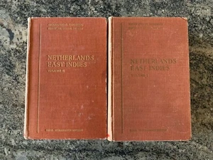 Netherlands East Indies w/Maps Naval Intelligence 2 Volumes B.R. 618/618A EXLIB - Picture 1 of 6