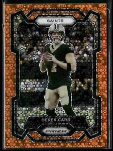 Derek Carr 2023 Panini Prizm #213 Discoteca New Orleans Saints - Foto 1 di 2
