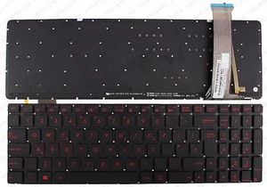 ASUS G551 N551 N551VW N551JM N551JQ N551JX BACKLIT KEYBOARD UK V143962BK1 F246 - Picture 1 of 1