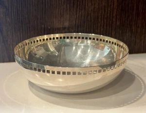Robert Meier Swid Powell Silverplate Skyscraper Bowl 6 in Made in Italy - Picture 1 of 6