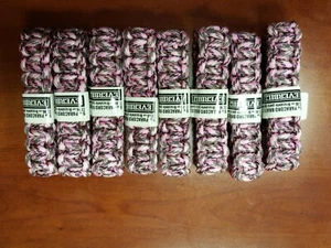 Lot of 8 New Paracord 9" Survival Bracelets Pink Camouflage Camo 89" undone - Picture 1 of 5