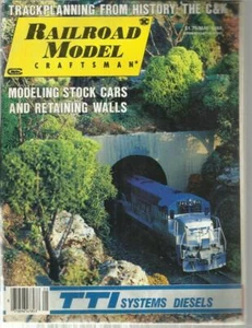 Railroad Model Craftsman May 1984 Buzzards Bay MA Station Pictures & Drawings - Picture 1 of 1