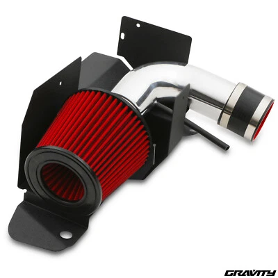 KIT INDUZIONE FILTRO ASPIRAZIONE ARIA FREDDA CORTA PER VW GOLF MK5 MK6 1.9 2.0 TDI 04-13 - Immagine 1 di 4