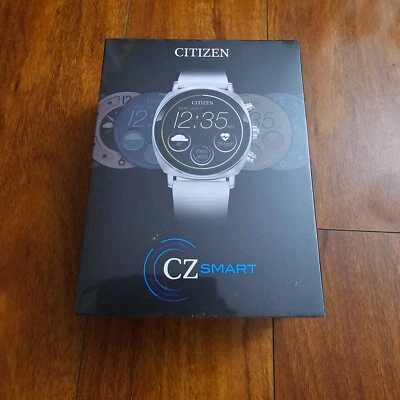 Reloj Inteligente Citizen CZ Pantalla Táctil Inteligente Blanco Silicona 41MM MX1000-28X Foto 1 de 2