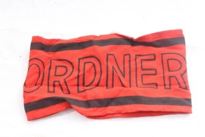 1 x Old Arm Band BINDER Red Vintage Folder Tie - Picture 1 of 4