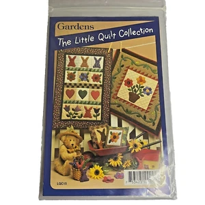 #7453 The Little Quilt Collection Gardens patrón de edredón temático - Imagen 1 de 3