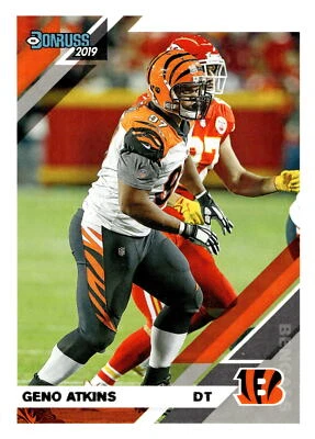2019 Donruss #61 Geno Atkins - Image 1 of 2