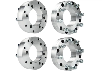 Adaptadores de rueda de 6x5,5 a 8x170 2" pulgadas AKA 6x139,7 a 8x170 grado 12,9 pernos 4 piezas Foto 1 de 4