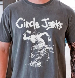 Circle Jerks Skank Man T-Shirt Punk Rock Band on Comfort Colors 1717 Tee - Picture 1 of 6
