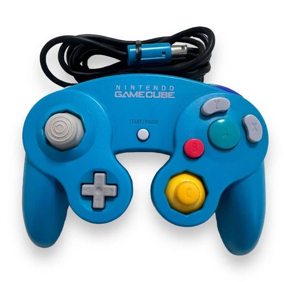 (Emerald Blue) Official OEM Nintendo Gamecube Controller Pad Japan Import - Image 1 of 1