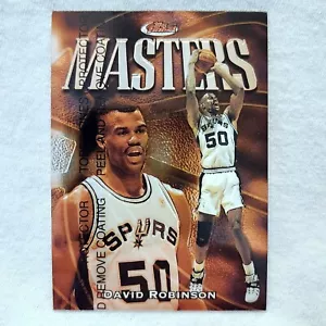 Carta David Robinson #203 M38 - 1997-98 Topps Finest Masters San Antonio Spurs - Foto 1 di 2