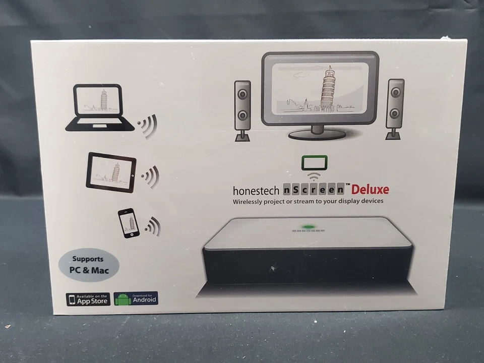 NEW Honestech nScreen Deluxe Wirelessly Project or Stream to Display Devices - Image 1 of 4