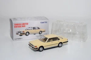 A94 1:64 3 POLLICI TOMICA TOMY VINTAGE LV-N56A NISSAN CEDRIC 4 PORTE HARDTOP MIB - Foto 1 di 17
