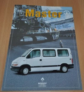 1998 Renault Master Truck Combi Brochure Prospekt Prospectus DE Edition - Picture 1 of 3