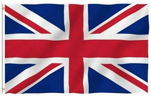 Large Medium Small Union Jack Flag Great Britain Fabric Polyester GB Sport - Picture 1 of 4