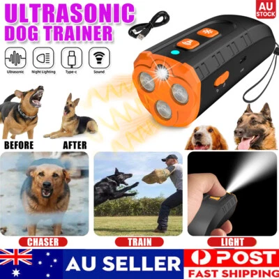 anti bark device ultrasonic dog barking control stop repeller trainer train tool - image 1 of 4