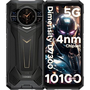 DOOGEE S200 Plus 6.72" 5G Smartphone 32GB+512GB Android 14 10100mAh Phone Unlock - Picture 1 of 9