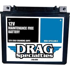 Drag Specialties YTX20HL Factory Activated High Performance AGM Battery 