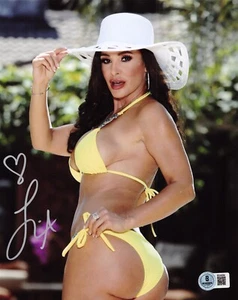 Lisa Ann Erotik Video Star signiert 8x10 Foto Beweis Beckett Echtheitszertifikat #75 - Bild 1 von 2