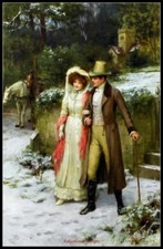 Chart Needlework DIY Crafts - Counted Cross Stitch Patterns - Morning Walk