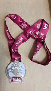 Bimbo Global Energy Race 5K finisher medal running walking - Picture 1 of 2
