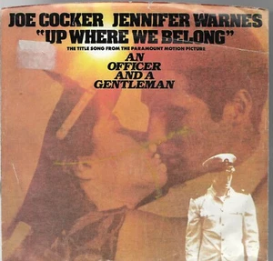 Up Where We Belong, Sweet * by Joe Cocker & Jennifer Warnes (7" w/PS, 1982) VG++ - Foto 1 di 4