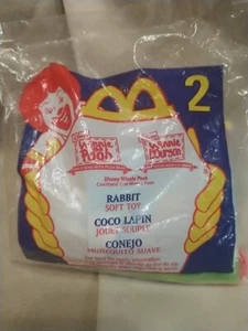 1999 McDonald's Happy Meal Winnie the Pooh Rabbit #2  NEW in Seal Original Bag - Picture 1 of 5