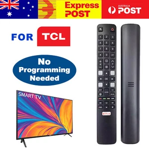 TCL TV Remote RC802N ARC802N YUI1 for TCL TV 65C2US 75C2US 43P20US NETFLIX tcl - Picture 1 of 5