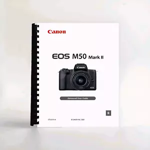 Instruction Manual for Canon EOS M50 Mark II - Picture 1 of 1