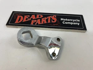 Harley Chrom Knucklehead Panhead mechanisch starr hinten Bremsbügel Halterung - Bild 1 von 3