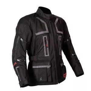 Spada Tucson CE Textile Waterproof Motorcycle Motorbike Jacket - Black - Picture 1 of 1