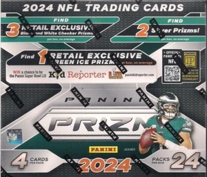 2024 Panini Prizm NFL Football Factory Sealed Retail Box Green Ice Prizm - Picture 1 of 5