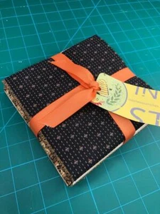 8 Fat Quarter Bundle Brown, Cream, Neutrals Quilters Project Stash Builder - Picture 1 of 6