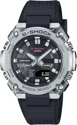 Reloj solar CASIO G-SHOCK GST-B600-1AJF G-STEEL Bluetooth esfera negra 42,3 mm nuevo Foto 1 de 4