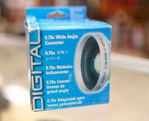Tiffen Megaplus 0.75x Wide Angle Converter .75 Conversion Lens 43mm Mega Plus - Picture 1 of 6