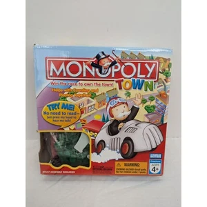 Monopoly Town Children's Monopoly Game Parker Brothers Hasbro 2007 Complete - Picture 1 of 8