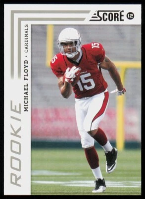 2012 Score Base Set Michael Floyd Rookie Arizona Cardinals #356 - Image 1 of 2